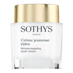 Wrinkle Targeting Youth Cream on white background