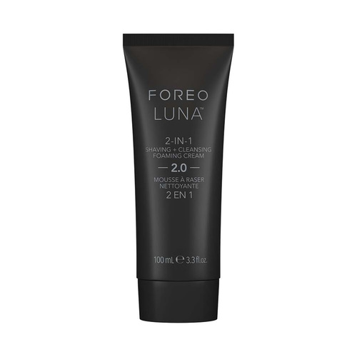 Foreo 2-in-1 Shaving + Cleansing Foaming Cream 2.0, 100ml/3.38 fl oz Foreo 2-in-1 Shaving + Cleansing Foaming Cream 2.0 on white background
