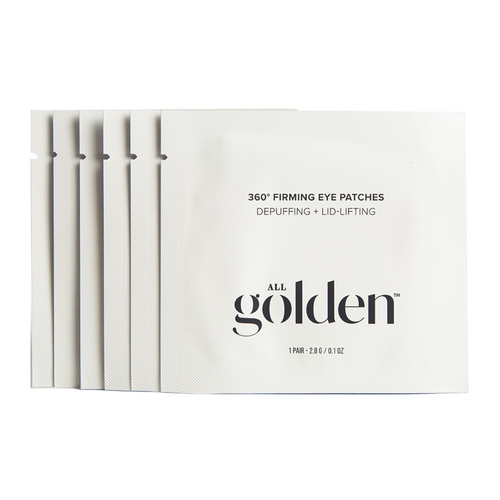 All Golden 360 Firming Eye Patches (6 pairs), 1 set All Golden 360 Firming Eye Patches (6 pairs) on white background
