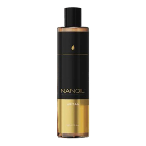 Nanoil Argan Micellar Shampoo, 300ml/10.14 fl oz Nanoil Argan Micellar Shampoo on white background