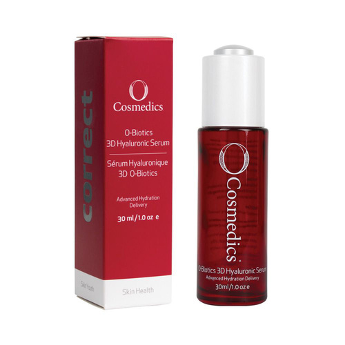 O Cosmedics 3D Hyaluronic Serum, 30ml/1 fl oz O Cosmedics 3D Hyaluronic Serum on white background