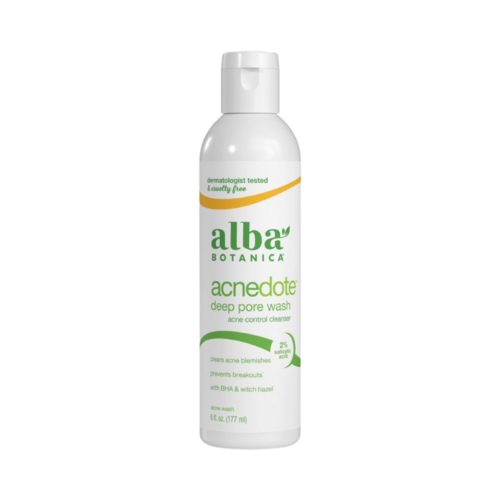 Alba Botanica ACNEdote Deep Pore Wash, 177ml/5.99 fl oz Alba Botanica ACNEdote Deep Pore Wash on white background