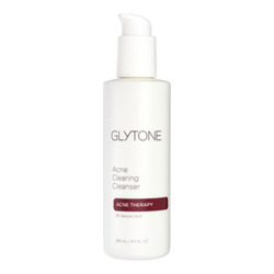 Acne Clearing Cleanser on white background