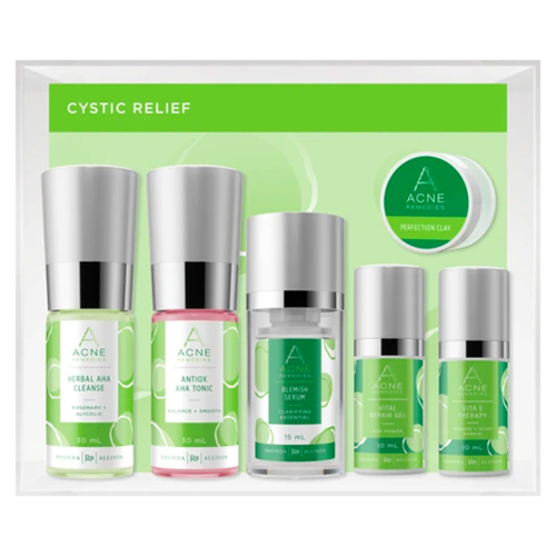 Rhonda Allison Acne Remedies Cystic Relief Travel Kit, 1 set Rhonda Allison Acne Remedies Cystic Relief Travel Kit on white background