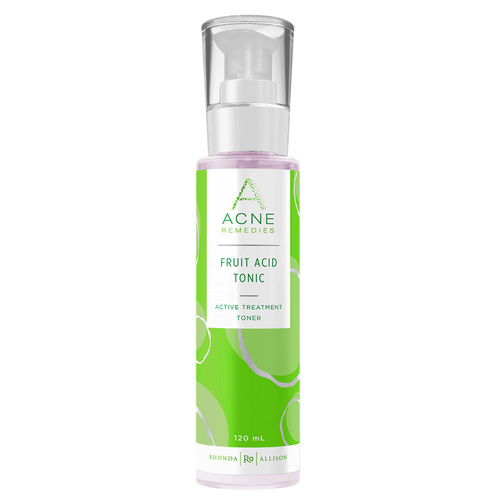 Rhonda Allison Acne Remedies Fruit Acid Tonic on white background