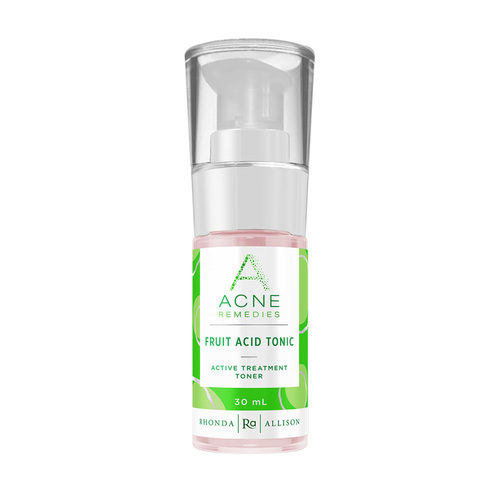 Rhonda Allison Acne Remedies Fruit Acid Tonic on white background