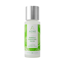 Acne Remedies Mandelic Perfecting Polish on white background