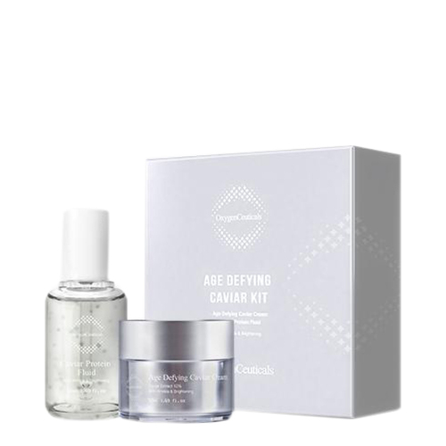 OxygenCeuticals Age Defying Caviar Kit, 1 set OxygenCeuticals Age Defying Caviar Kit on white background