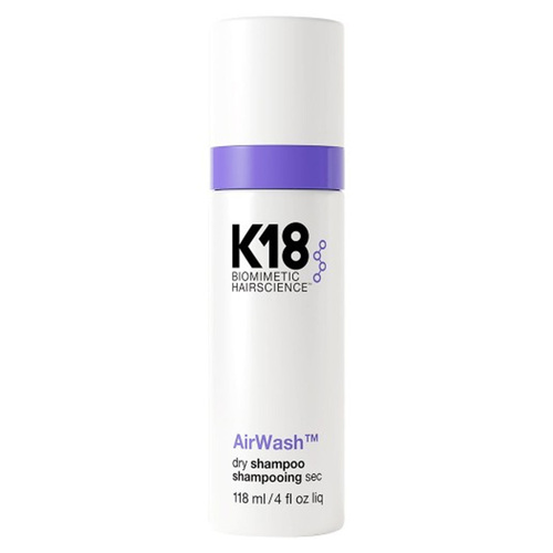 K18 AirWash Non-Aerosol Dry Shampoo, 118ml/4 fl oz K18 AirWash Non-Aerosol Dry Shampoo on white background