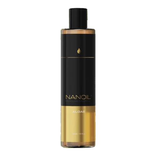 Nanoil Algae Micellar Shampoo, 300ml/10.14 fl oz Nanoil Algae Micellar Shampoo on white background