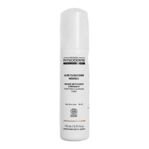 Physiodermie Aloe Cleansing Mousse Organic, 175ml/5.92 fl oz Physiodermie Aloe Cleansing Mousse Organic on white background