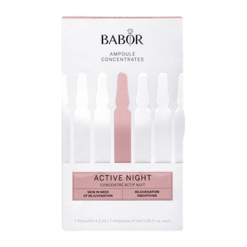 Babor Ampoule Concentrates Active Night, 7 x 2ml/0.1 fl oz Babor Ampoule Concentrates Active Night on white background