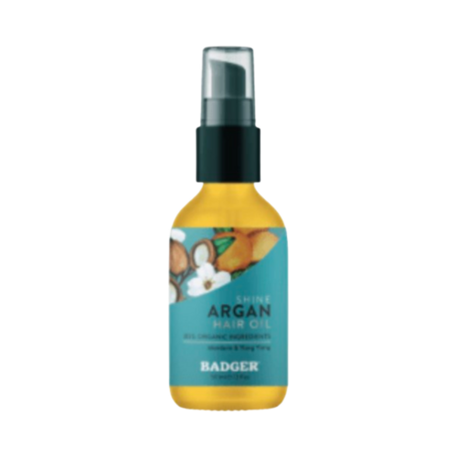 Badger Balms Argan Hair Oil, 59ml/2 fl oz Badger Balms Argan Hair Oil on white background
