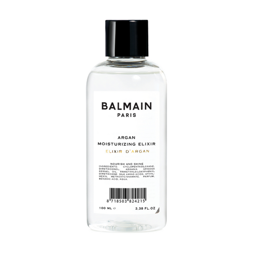 BALMAIN Paris Hair Couture Argan Moisturizing Elixir, 100ml/3.4 fl oz BALMAIN Paris Hair Couture Argan Moisturizing Elixir on white background