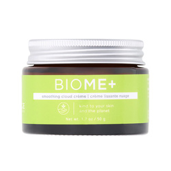BIOME+ Smoothing Cloud Creme on white background