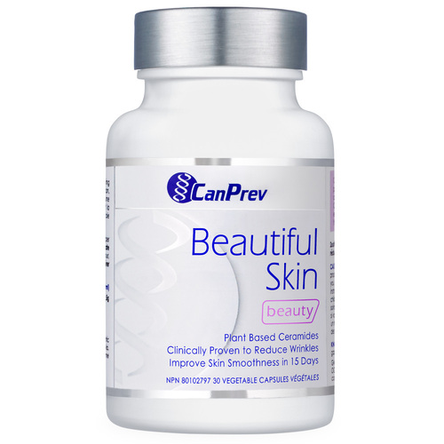 CanPrev Beautiful Skin, 30 capsules CanPrev Beautiful Skin on white background