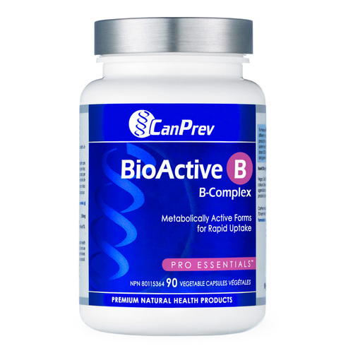CanPrev BioActive B, 90 capsules CanPrev BioActive B on white background