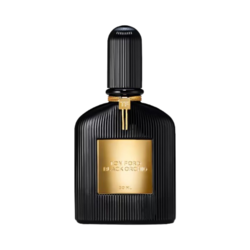 Black Orchid Eau De Parfum on white background