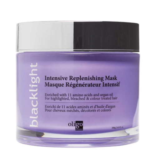 Oligo Professionel Blacklight Intensive Replenishing Mask, 48g/1.7 oz Oligo Professionel Blacklight Intensive Replenishing Mask on white background