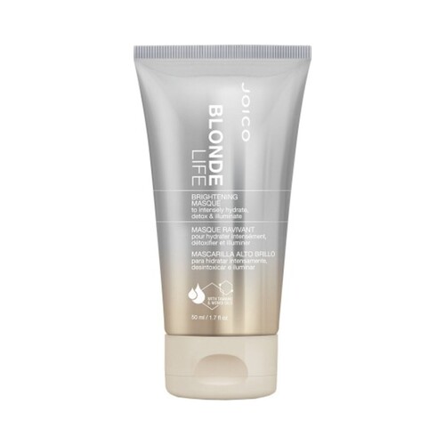 Joico Blonde Life Brightening Masque, 50ml/1.69 fl oz Joico Blonde Life Brightening Masque on white background