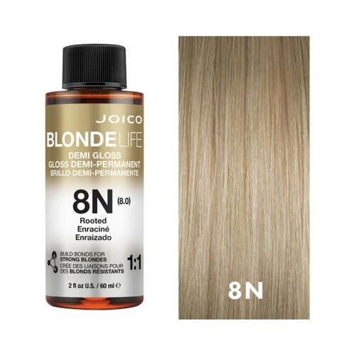 Joico Blonde Life Demi Gloss Moonstone - 10BV, 60ml/2.03 fl oz Joico Blonde Life Demi Gloss Moonstone - 10BV on white background