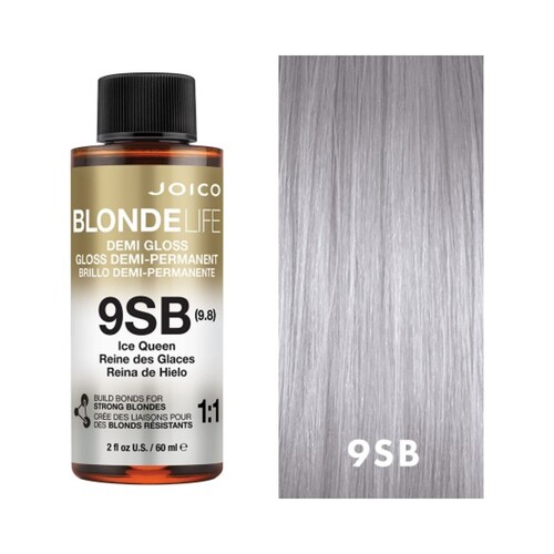 Joico Blonde Life Demi Gloss Moonstone - 10BV, 60ml/2.03 fl oz Joico Blonde Life Demi Gloss Moonstone - 10BV on white background