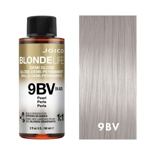 Joico Blonde Life Demi Gloss Moonstone - 10BV, 60ml/2.03 fl oz Joico Blonde Life Demi Gloss Moonstone - 10BV on white background