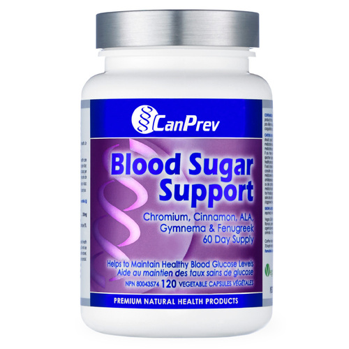 CanPrev Blood Sugar Support, 120 capsules CanPrev Blood Sugar Support on white background
