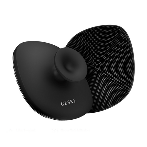 Geske Body Brush 4 in 1 - Black, 1 piece Geske Body Brush 4 in 1 - Black on white background