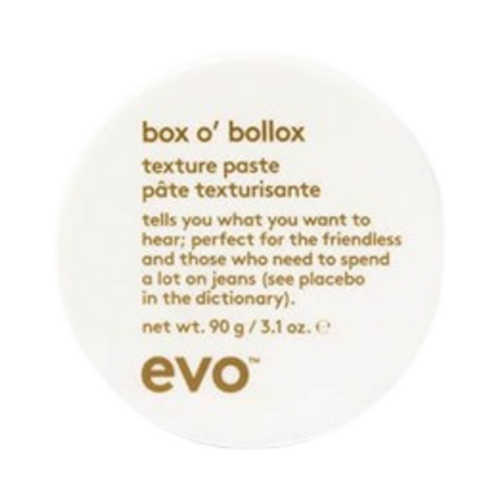 Evo Box O Bollox Texture Paste, 90g/3.04 oz Evo Box O Bollox Texture Paste on white background