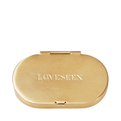LoveSeen Brass Box - Finish, 1 piece LoveSeen Brass Box - Finish on white background