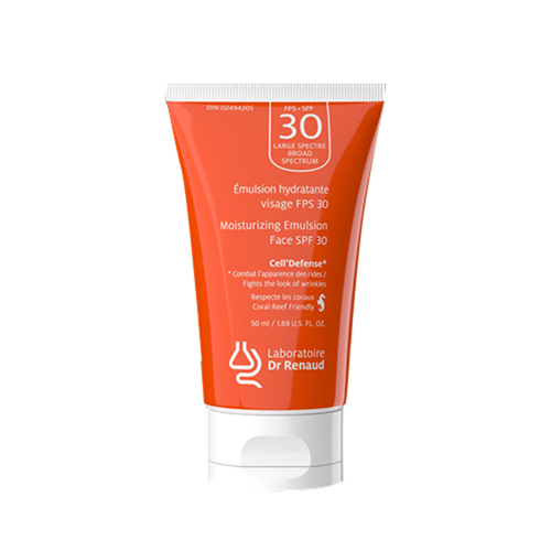Dr Renaud Broad Spectrum Moisturizing Emulsion Face SPF 30, 50ml/1.7 fl oz Dr Renaud Broad Spectrum Moisturizing Emulsion Face SPF 30 on white background