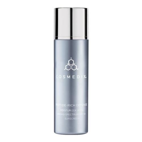 CosMedix Peptide Rich Defense SPF50, 50ml/1.7 fl oz CosMedix Peptide Rich Defense SPF50 on white background