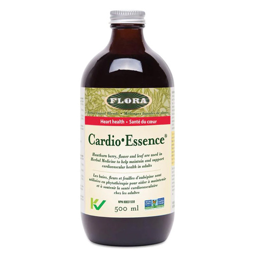 Flora Cardio Essence, 500ml/16.91 fl oz Flora Cardio Essence on white background
