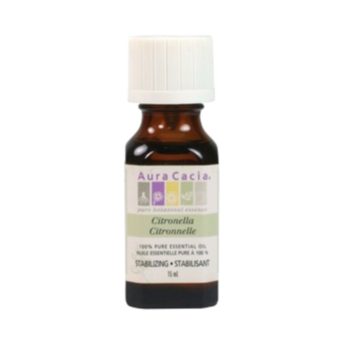 Aura Cacia Citronella, 15ml/0.51 fl oz Aura Cacia Citronella on white background