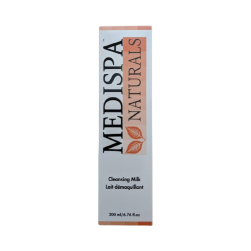 Medispa Naturals Cleansing Milk on white background