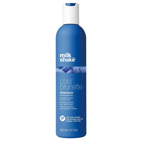 milk_shake Cold Brunette Shampoo, 300ml/10.1 fl oz milk_shake Cold Brunette Shampoo on white background