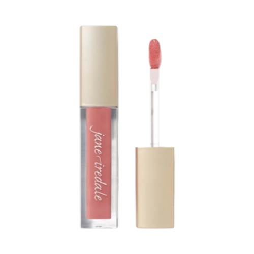 jane iredale ColorLuxe High Impact Lip Glaze - Crystal, 5ml/0.17 fl oz jane iredale ColorLuxe High Impact Lip Glaze - Au Naturel on white background
