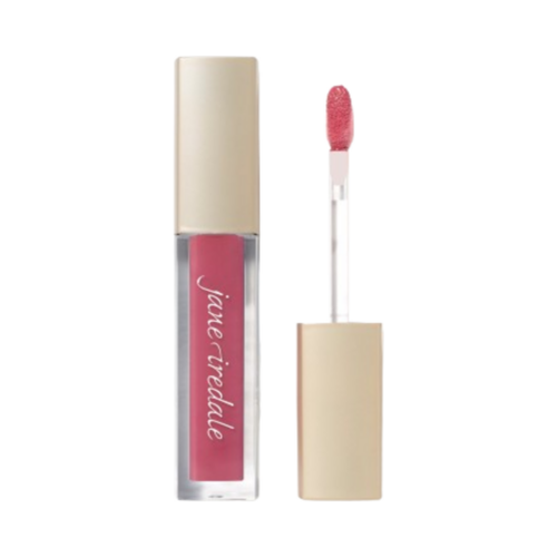 jane iredale ColorLuxe High Impact Lip Glaze - Crystal, 5ml/0.17 fl oz jane iredale ColorLuxe High Impact Lip Glaze - Au Naturel on white background