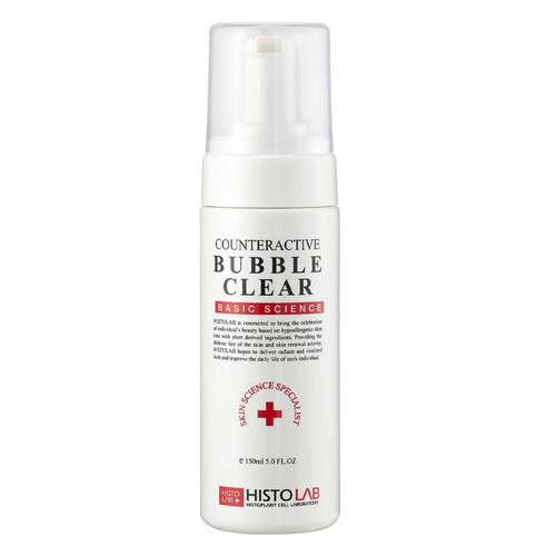 Histolab Medical Skincare Counteractive Bubble Clear, 150ml/5.07 fl oz Histolab Medical Skincare Counteractive Bubble Clear on white background