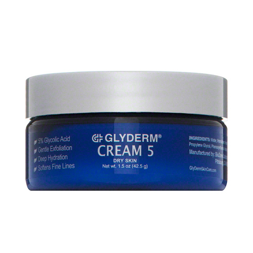 GlyDerm Cream 5, 42.5g/1.5 oz GlyDerm Cream 5 on white background