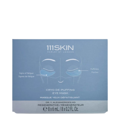 111SKIN Cryo Depuffing Eye Mask, 8 x 6ml/0.2 fl oz 111SKIN Cryo Depuffing Eye Mask on white background