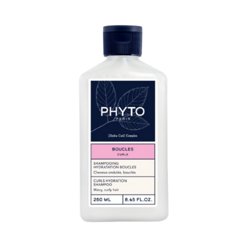 Phyto Curls Hydration Shampoo, 250ml/8.45 fl oz Phyto Curls Hydration Shampoo on white background