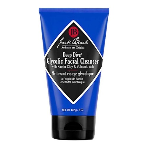 Jack Black Deep Dive Glycolic Facial Cleanser, 147ml/5 fl oz Jack Black Deep Dive Glycolic Facial Cleanser on white background