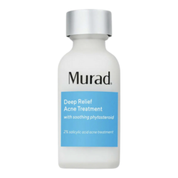 Deep Relief Acne Treatment with Salicylic Acid on white background