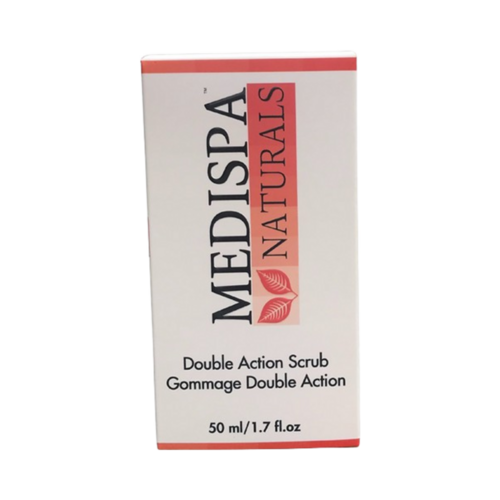 Medispa Naturals Double Action Scrub, 50ml/1.69 fl oz Medispa Naturals Double Action Scrub on white background