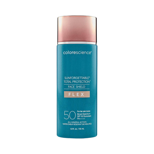 Colorescience EnviroScreen Protection Face Shield FLEX SPF50 - Deep on white background