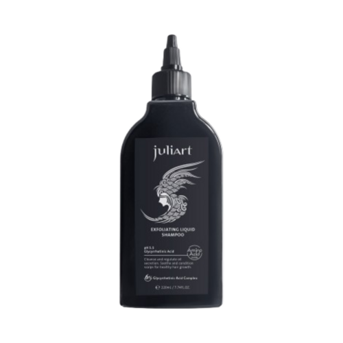 Juliart Exfoliating Liquid Shampoo, 220ml/7.44 fl oz Juliart Exfoliating Liquid Shampoo on white background
