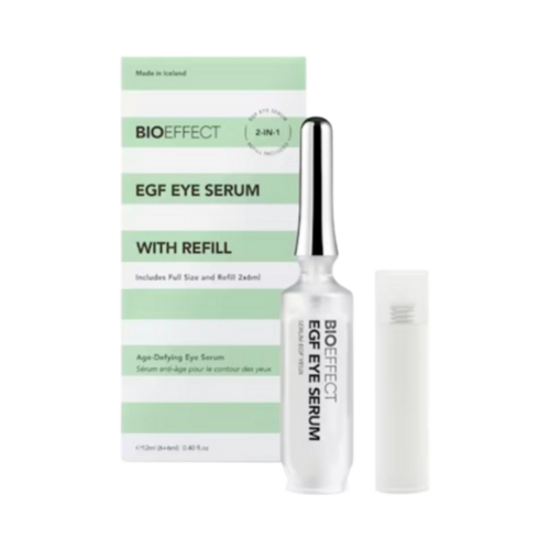 BIOEFFECT Eye Serum with Refill, 2 x 6ml/0.2 fl oz BIOEFFECT Eye Serum with Refill on white background