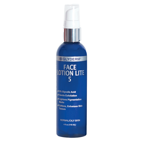 GlyDerm Face Lotion Lite 5, 118ml/4 fl oz GlyDerm Face Lotion Lite 5 on white background
